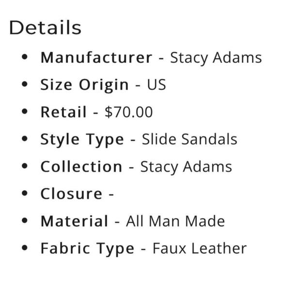Stacy Adams 10m men’s croco embossed slides. main image 4